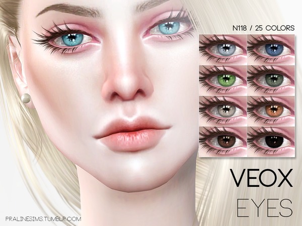  The Sims Resource: Veox Eyes N118 by Pralinesims