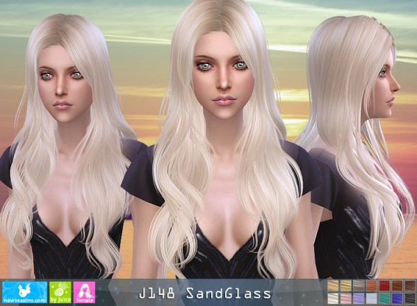  NewSea: J148 SandGlass donation hairstyle