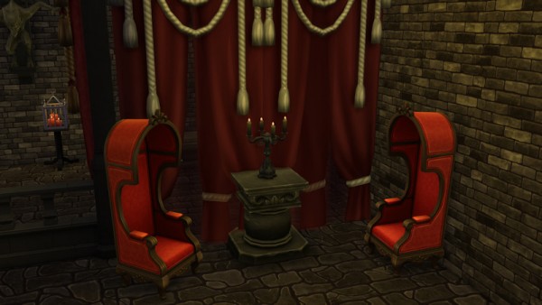  La Luna Rossa Sims: Turning Dark Vampires house