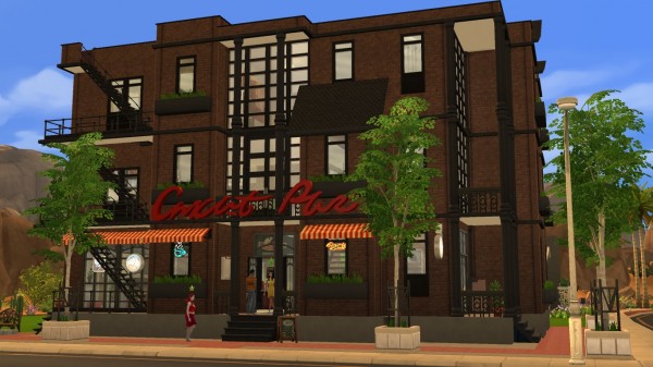  Mod The Sims: Constantines Bakery by bedarn