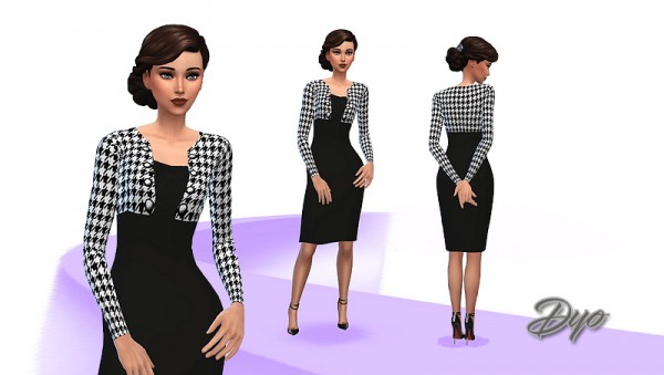  Les Sims 4: Elegance dress