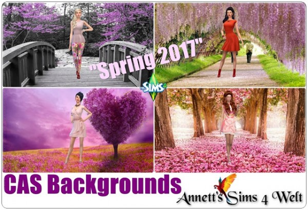  Annett`s Sims 4 Welt: CAS Backgrounds Spring 2017