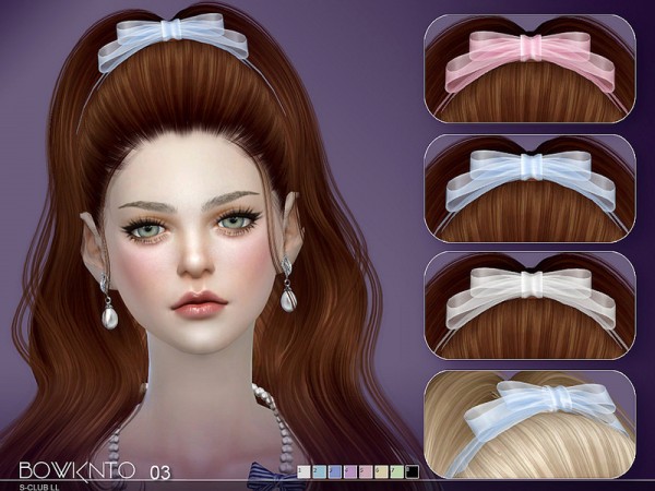  The Sims Resource: Bowknot N03 by S Club