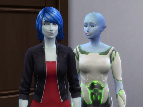  Mod The Sims: Improved reactions to aliens   4 flavors by Candyd