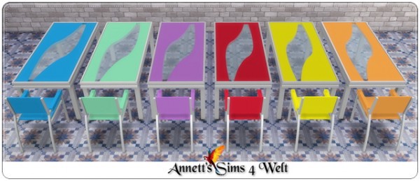  Annett`s Sims 4 Welt: Dining Set Ultra Lounge