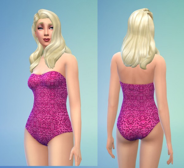  Mod The Sims: Lacey Bathing Suit by Snowhaze