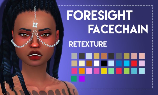  Simsworkshop: Foresight Facechain Maxis Matched by Weepingsimmer