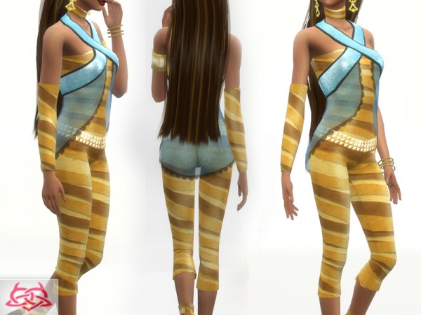  The Sims Resource: Cleo de Nile   Set by Colores Urbanos