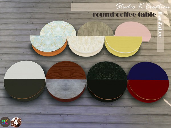  Studio K Creation: Round coffee table