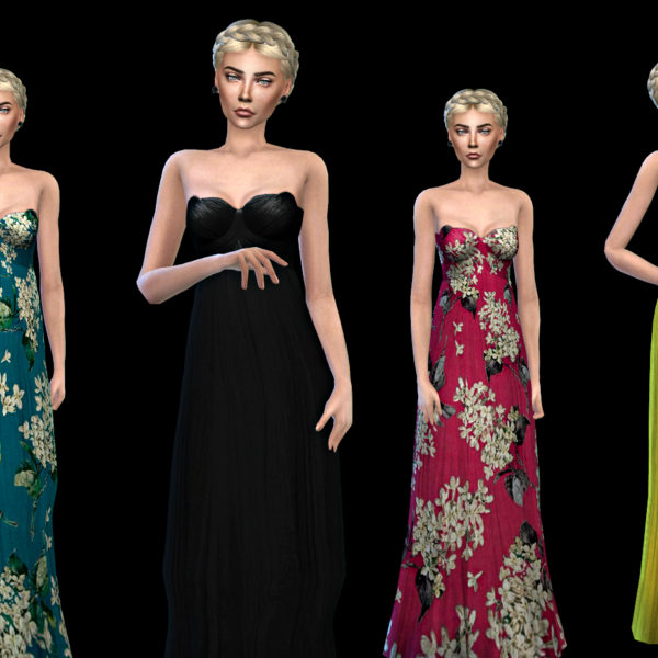  Leo 4 Sims: Venus Dress
