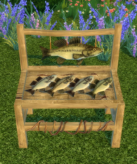  Simsworkshop: Titan Quest Fish Market Table Beta by BigUglyHag,