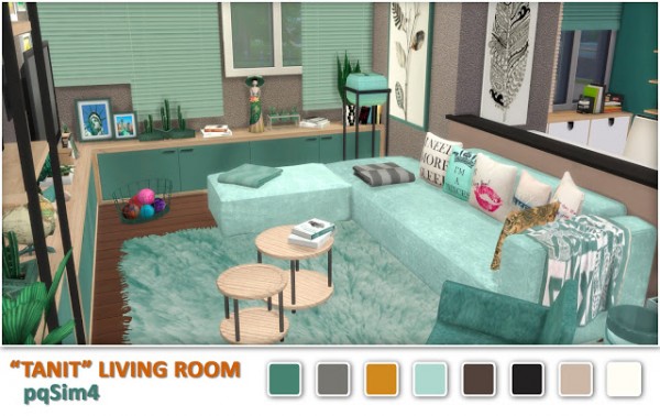  PQSims4: Tanit livingroom
