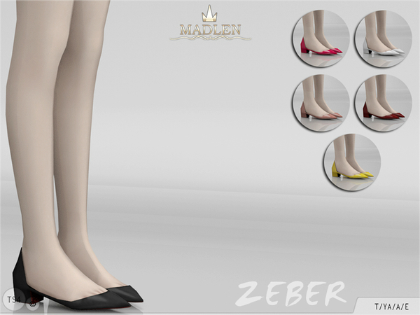  The Sims Resource: Madlen Zeber Shoes by Mj95