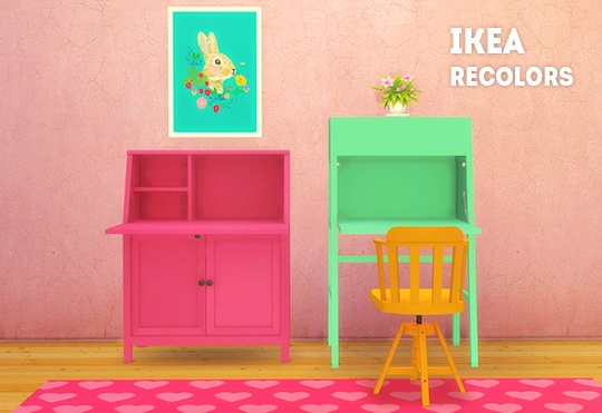  LinaCherie: IKEA office recolors