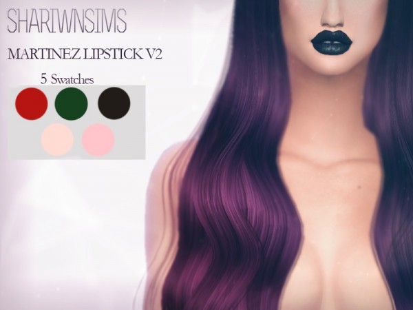  The Sims Resource: Melanie Martinez lipstick V2 by Shariwnsims
