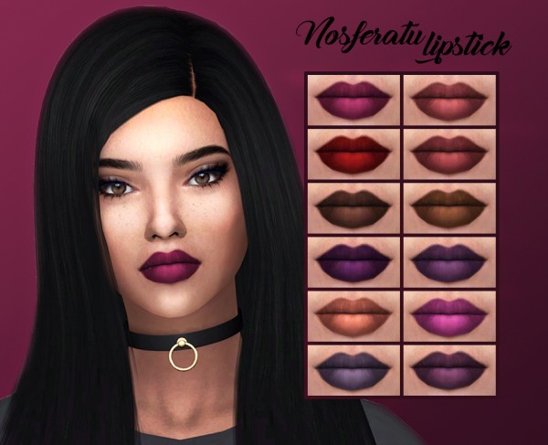  Kenzar Sims: Nosferatu Lipstick