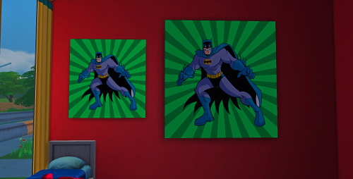  Chillis Sims: Super Hero Paintings