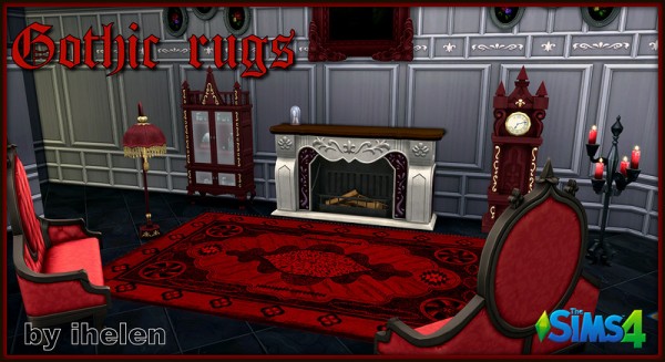  Ihelen Sims: Gothic rugs