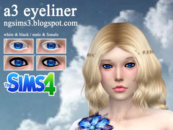  NG Sims 3: A3 eyeliner