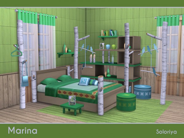  The Sims Resource: Marina bedroom by Soloriya