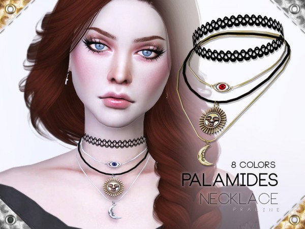  The Sims Resource: Palamides Necklace by Pralinesims