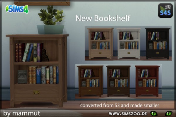  Blackys Sims 4 Zoo: Bookshelf MissionS by mammut