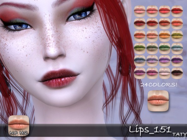  Simsworkshop: Taty Lips 151