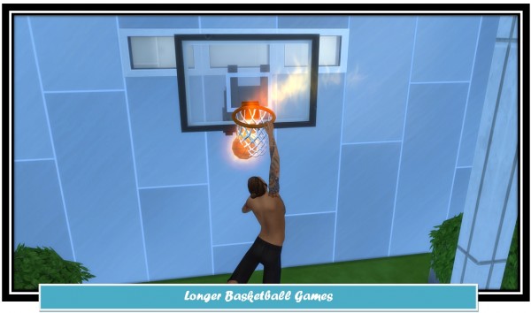  Mod The Sims: Longer Basketball Games by LittleMsSam