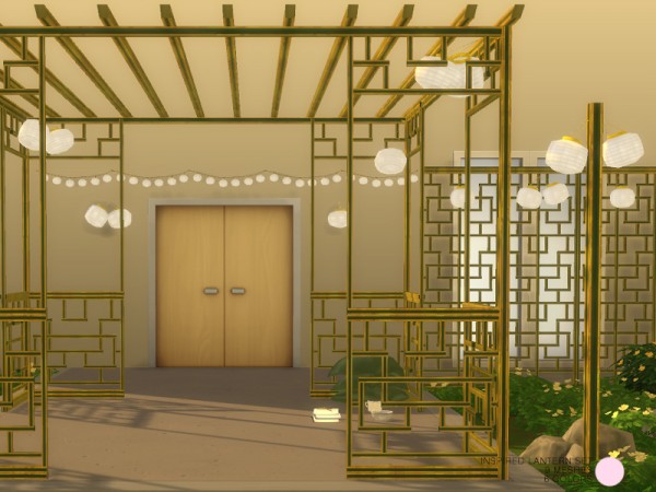  The Sims Resource: Inspired Lantern Set by DOT