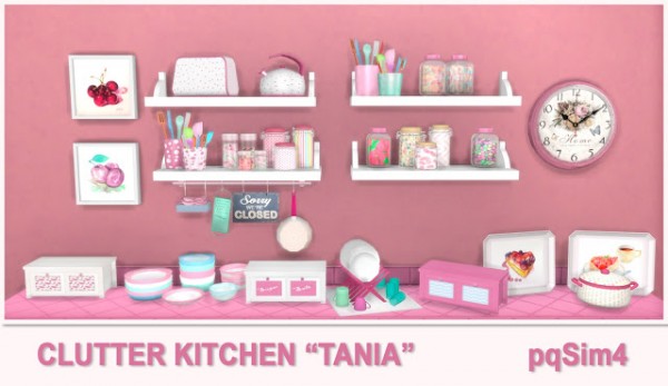  PQSims4: Tania kitchen clutters