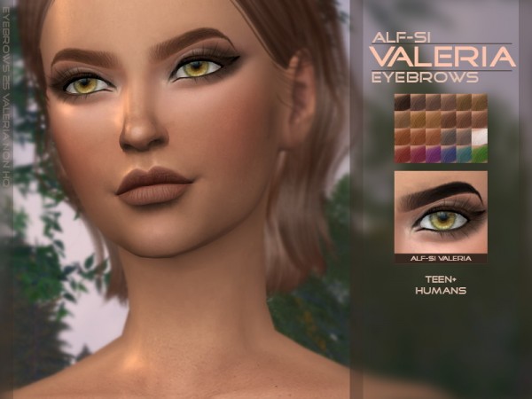  Alf Si: Eyebrows 25 Valeria