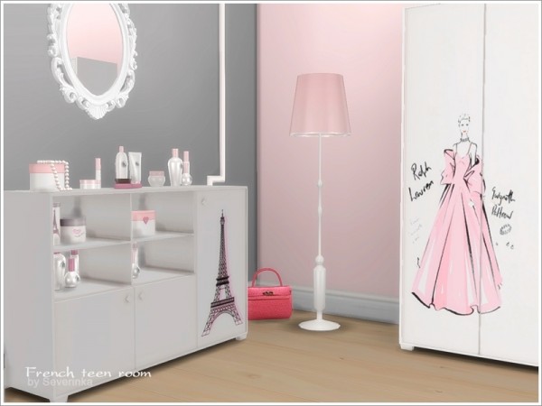  The Sims Resource: French teen room by Severinka