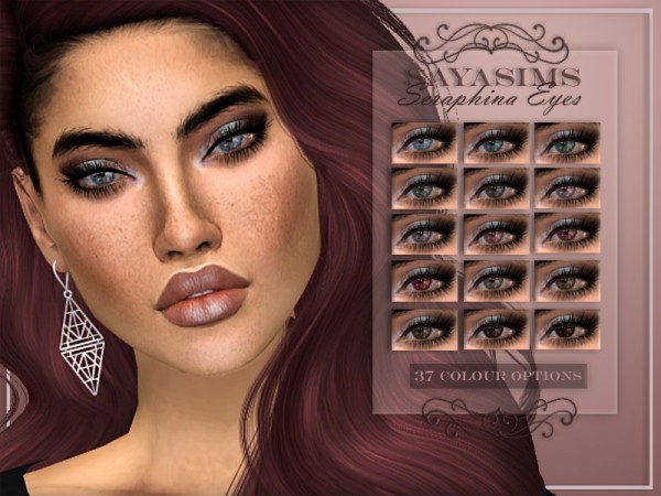  The Sims Resource: Seraphina Eyes by SayaSims