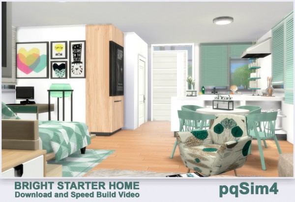  PQSims4: Bright Starter Home