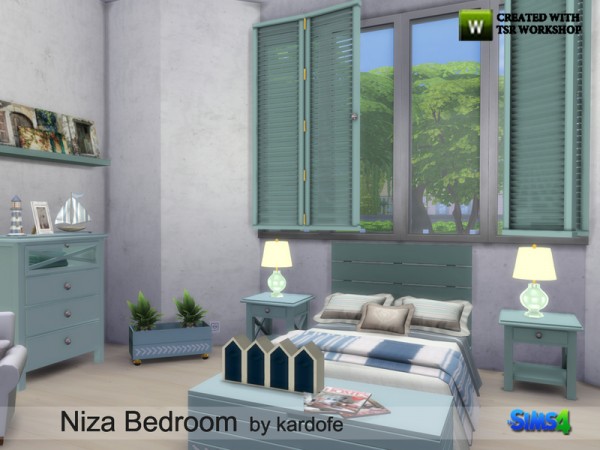  The Sims Resource: Niza Bedroom by kardofe