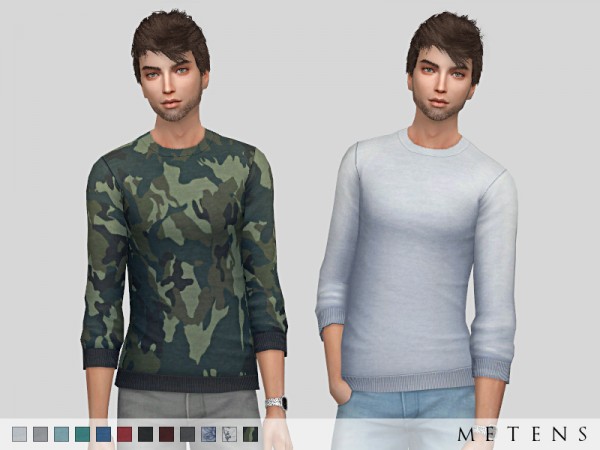  The Sims Resource: Sean Sweaters by Metens