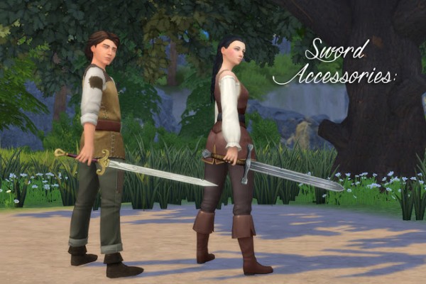  History Lovers Sims Blog: Practice sword fighting mod