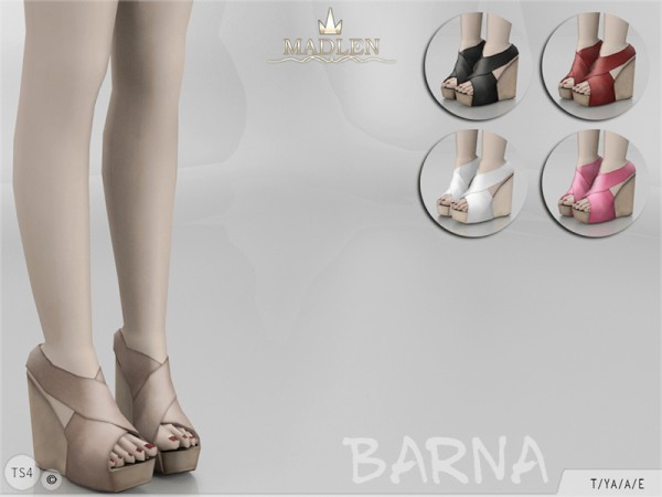  The Sims Resource: Madlen Barna Shoes by MJ95