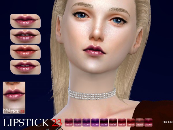  The Sims Resource: Lipstick 23 by Bobur