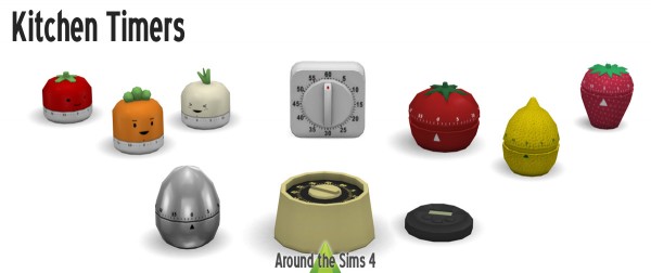  Around The Sims 4: Kitchen Timers
