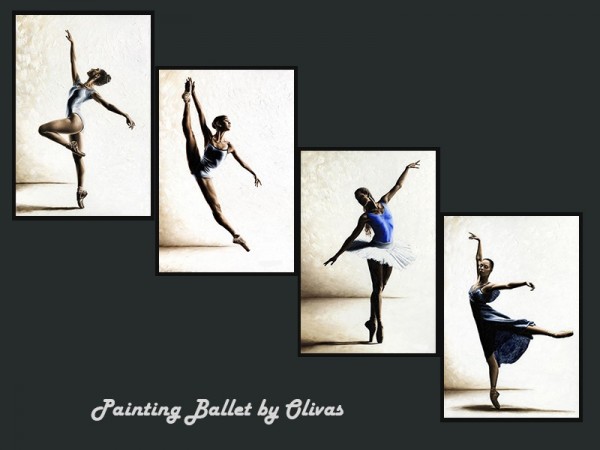  The Sims Resource: Painting Ballet by olivas