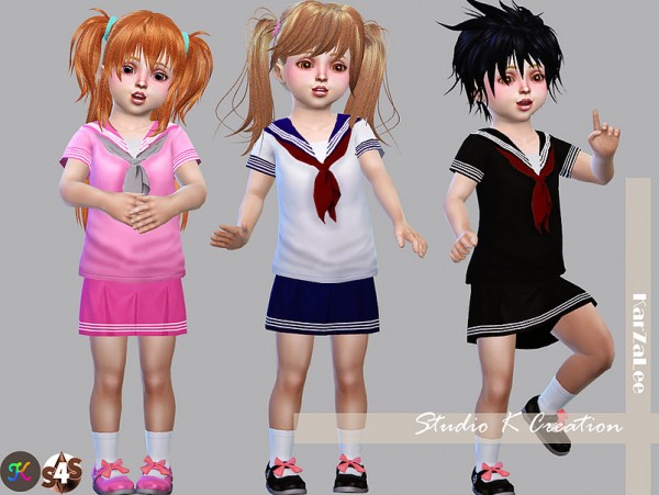  Studio K Creation: Sailor uniform for toddlers