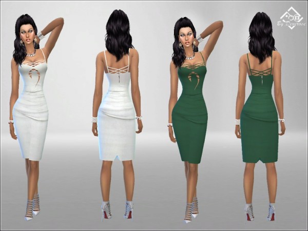  The Sims Resource: Sober Dress Pencil by Devirose