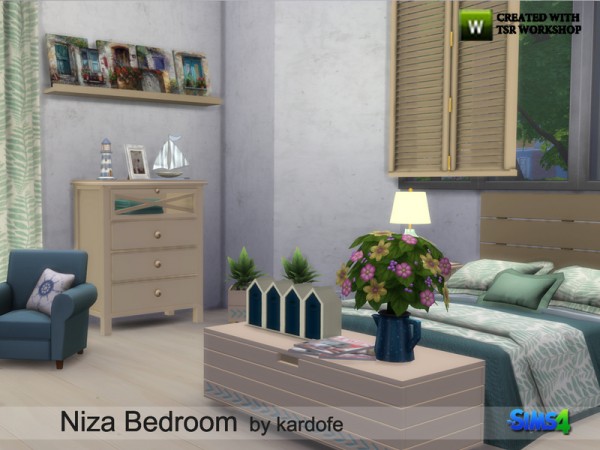  The Sims Resource: Niza Bedroom by kardofe
