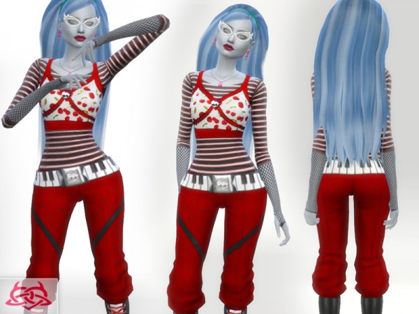  The Sims Resource: Ghoulia yelps Set by Colores Urbanos