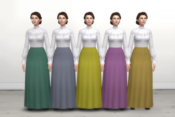  History Lovers Sims Blog: Daisy Edwardian Dress