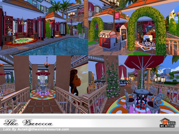  The Sims Resource: The Barocca NoCC by Autaki