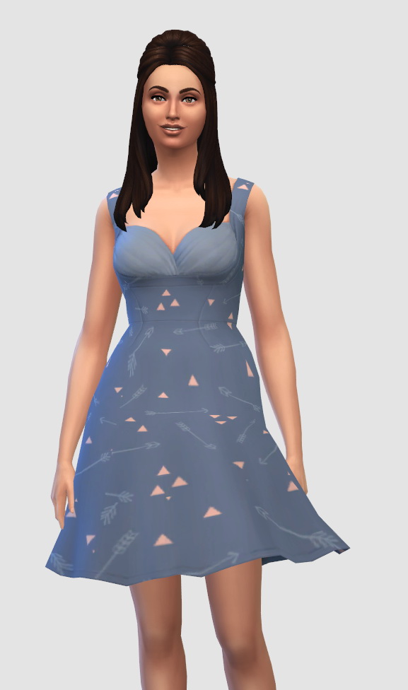 Chillis Sims: Oh Honey Dress • Sims 4 Downloads
