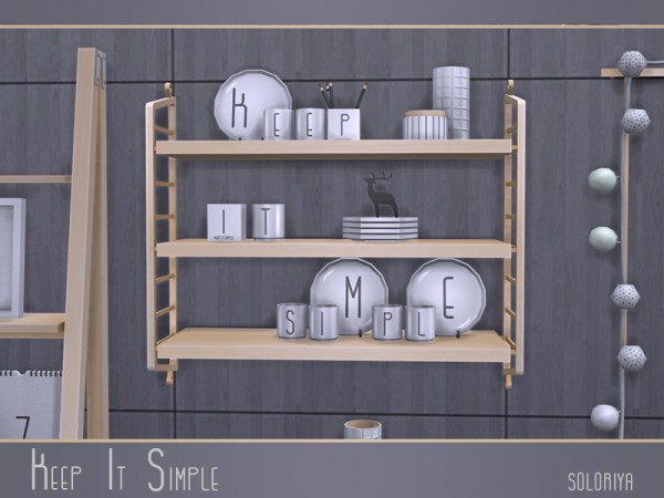  The Sims Resource: Keep It Simple livingroom by Soloriya
