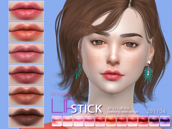  The Sims Resource: S Club Lipstick 201704